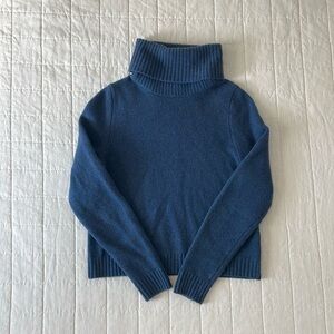XS Madewell, Cropped Turtleneck Sweater
